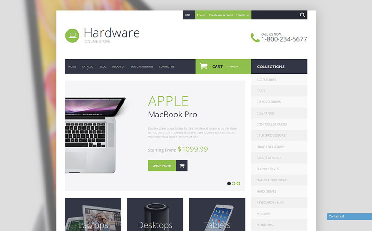 Smart Hardware Bootstrap Shopify Template Big Screenshot Smart Hardware Shopify Theme New Screenshots BIG