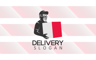 Courier Company Logo Template