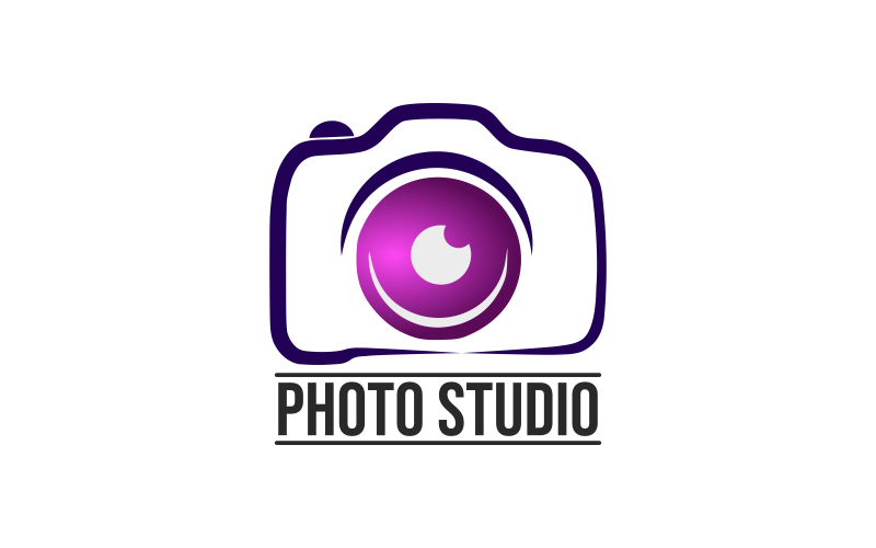 Creative Camera Logo Design Logo Template