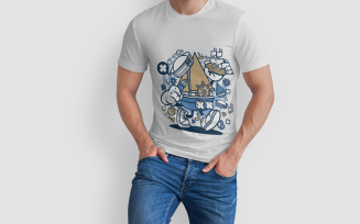 creative illustration for shirts-01191-25
