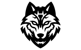 The logo features a wolf head