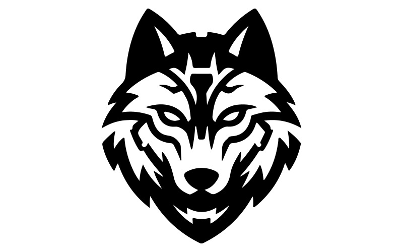 The logo features a wolf head Illustration