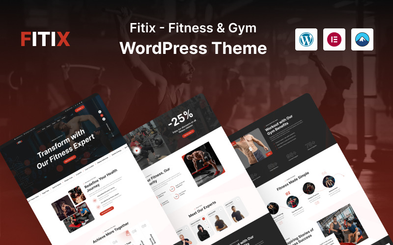 Fitix - Fitness and Gym WordPress Theme