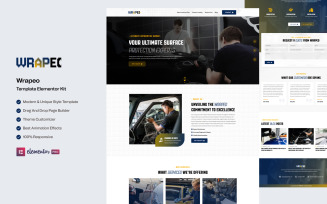 Wrapeo- Car Elementor Kit