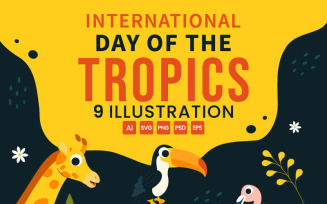 9 Day of the Tropics Illustration