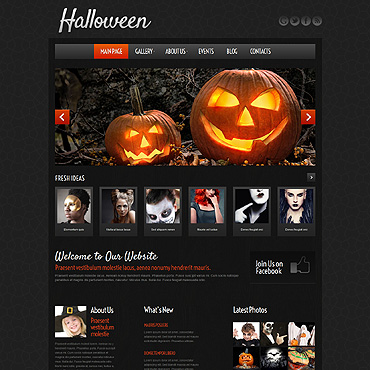 Weblog Gothic WordPress Themes 51972