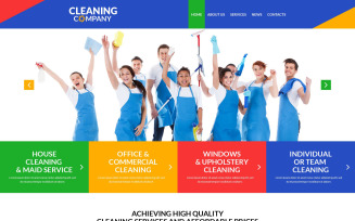 Cleaning Services WordPress Theme