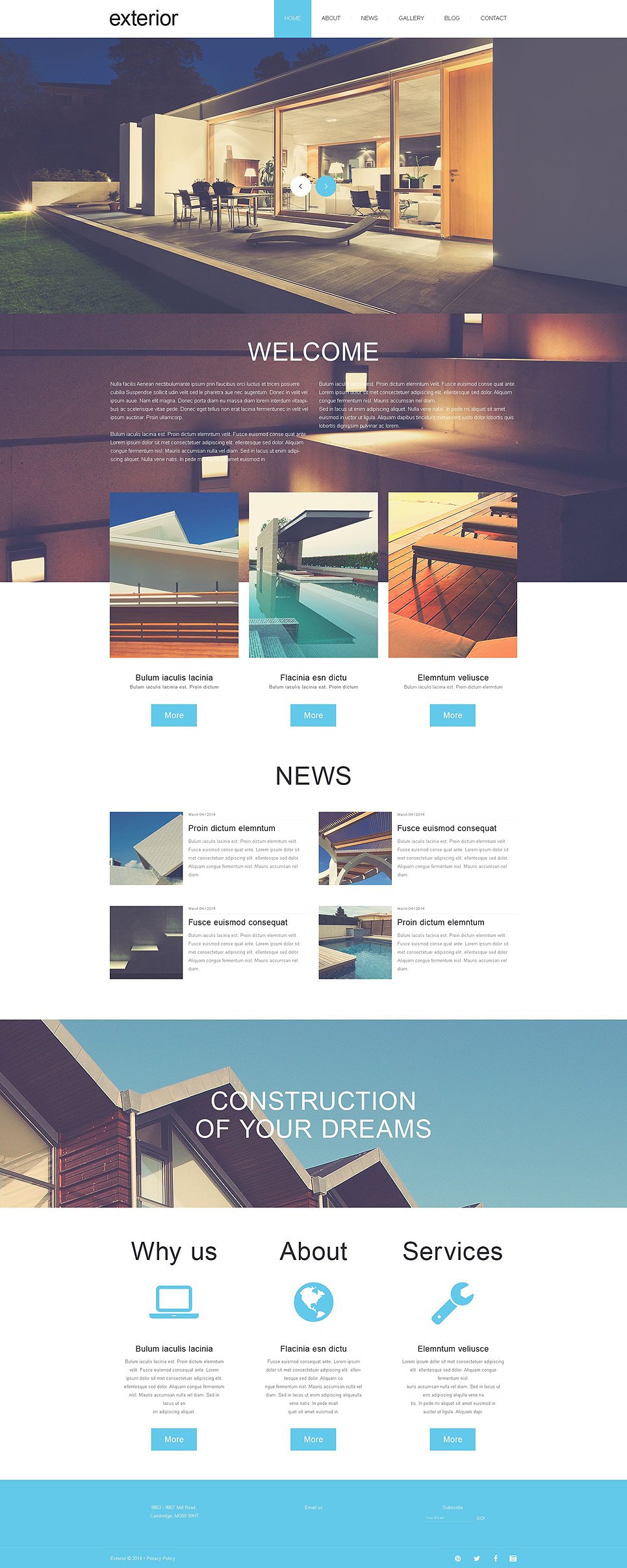 Exterior Design Muse Template New Screenshots BIG