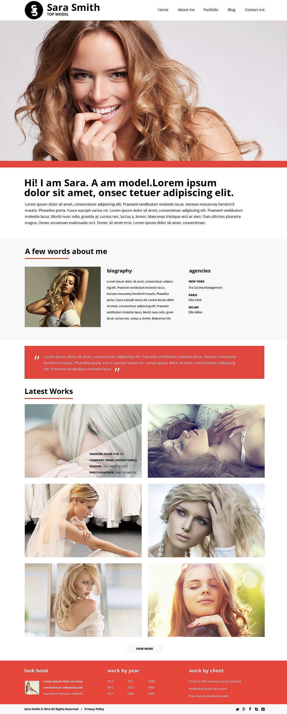 model-agency-responsive-website-template-51903