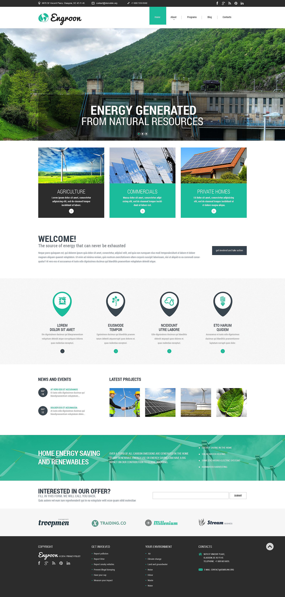 Wind Energy Responsive Website Template New Screenshots BIG