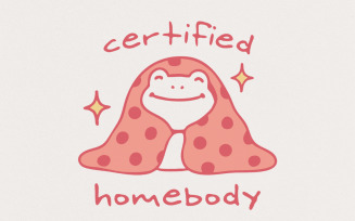 Certified Homebody PNG, Trendy PNG, Popular PNG, Funny Introvert PNG, Homebody Club PNG, Anxiety