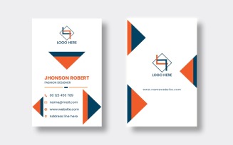 Create a Template for a Vertical Business Card