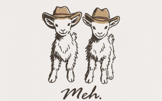Goat Png, Goat Lover Png, Western Png, Cowboy Png, Funny Goat Png, Farmer Gift, Homestead Png, Farm