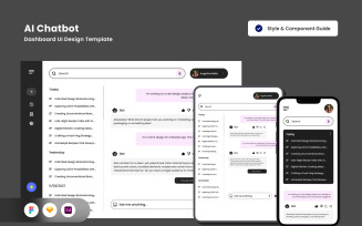 AI System Dashboard Design Template