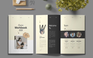 Course Work Book Template (PSD)