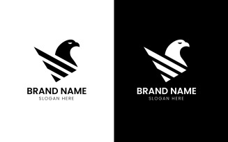 Eagle Bird mascot logo-881