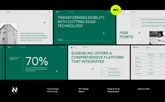 Green Tech Pitch Deck PowerPoint