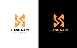 Letter S abstract business logo-880