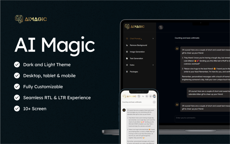 AI Chat Boot HTML Template Website Template