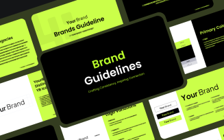 Brand Guidelines business Presentation Template powerpoint