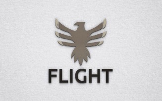 Eagle Hawk Falcon Bird Animal Flight Wings Freedom Logo Template