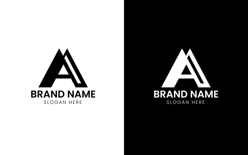 Letter AM business logo-887 Logo Template