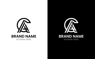 Letter CA Business logo-890