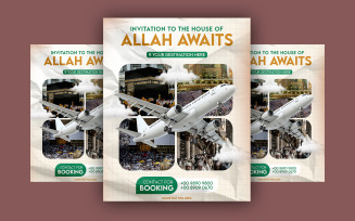 Haji And Umrah Travel Social Media Template