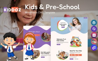 Kiddoz - Kids And Pre-School WordPress Theme