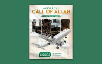 Umrah Travel Social Media Template
