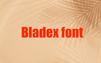 Bladex-Regular-creative font-052-25
