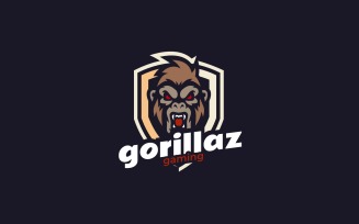 Gorilla Esports Gaming Logo Design