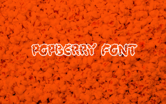 Popberry-Regular-creative font-49-25