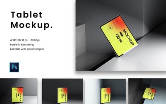 Modern Tablet Mockup Presentation Template