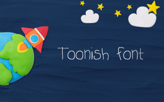 Toonish font-Regular-055-25