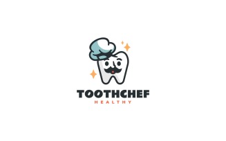 Tooth Chef – Cute Mascot Logo Design