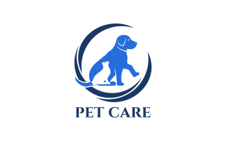 Custom Design Dog Logo Template