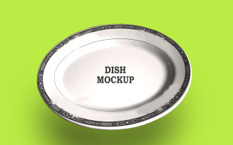 Dish Mockup PSD Template Design 5