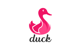 Elegant Duck Logo Design Template