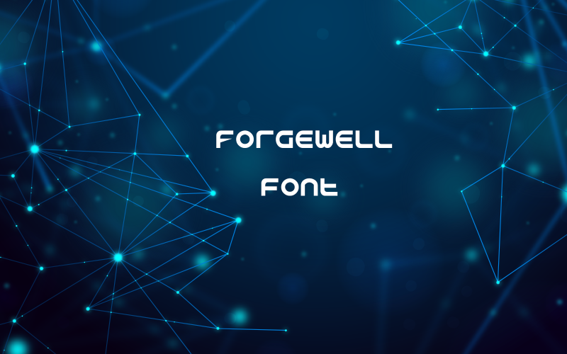 Forgewell font-Regular-062-25 Font