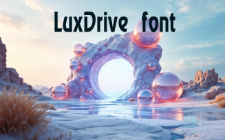 LuxDrive font-creative font-067-25
