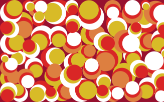 Pastel Round Pattern Background