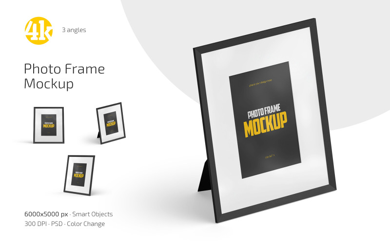 Photo Frame Mockup PSD Template Product Mockup