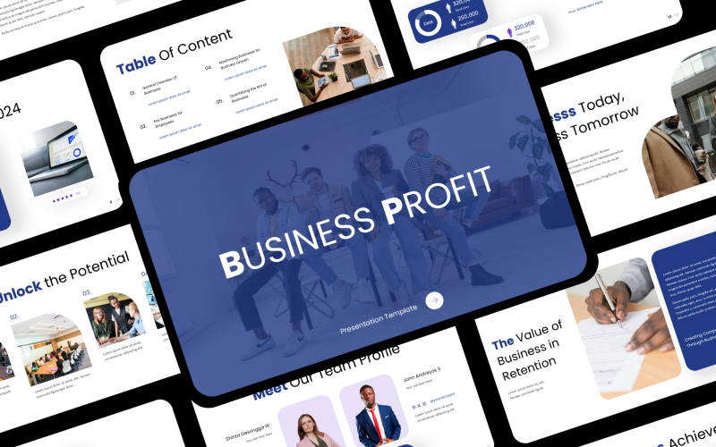 Profit - Business Presentation keynote Keynote Template