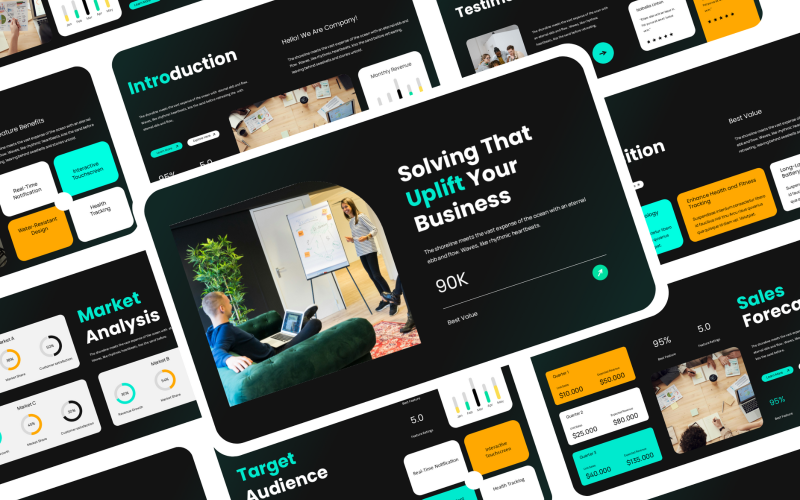 Solving - Business Presentation keynote Keynote Template