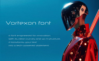 Vortexon font-Regular-066-25