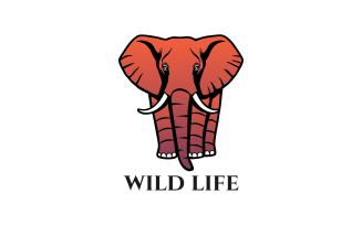 Creative Elephant Logo Design Template