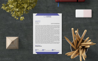 Creative Letterhead Template Design (10)
