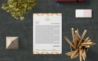 Creative Letterhead Template Design (14)