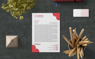 Creative Letterhead Template Design (21)